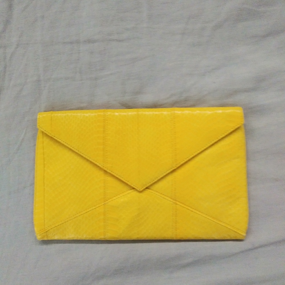 Snakeskin Clutch